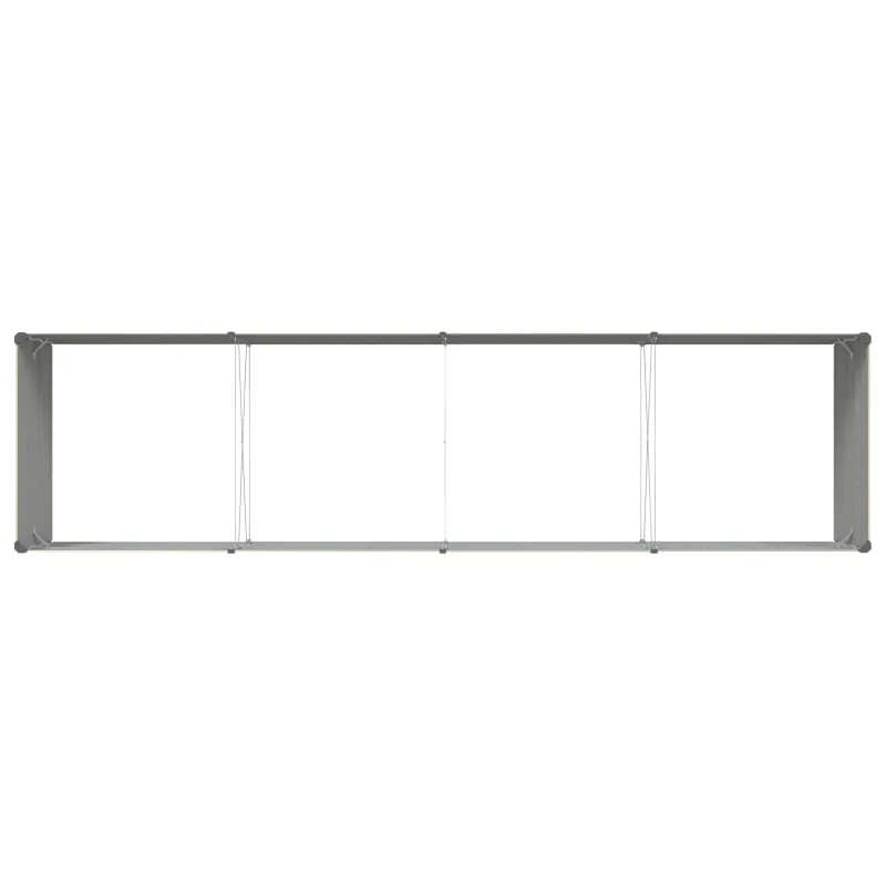 Lovelis Ivory 385 x 100 x 45 cm Cinkuota plienas