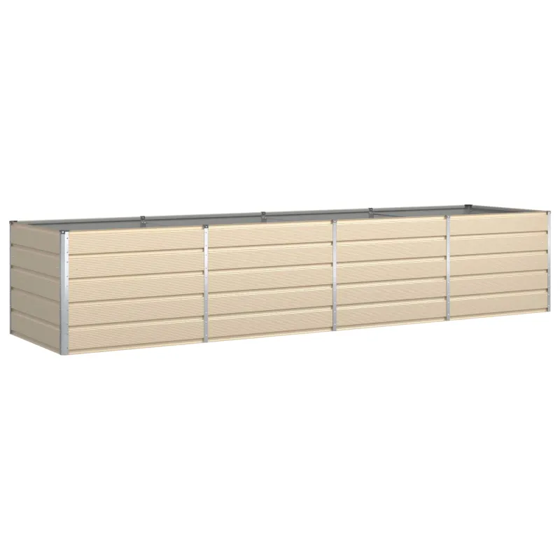 Lovelis Ivory 385 x 100 x 75 cm Cinkuota plienas