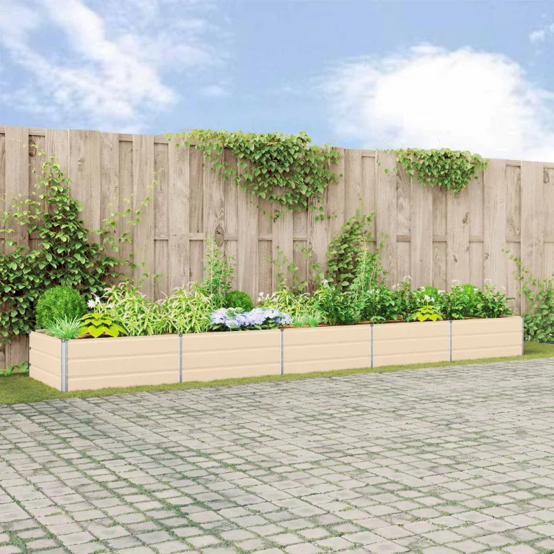 Lovelis Ivory 480 x 100 x 45 cm Cinkuota plienas