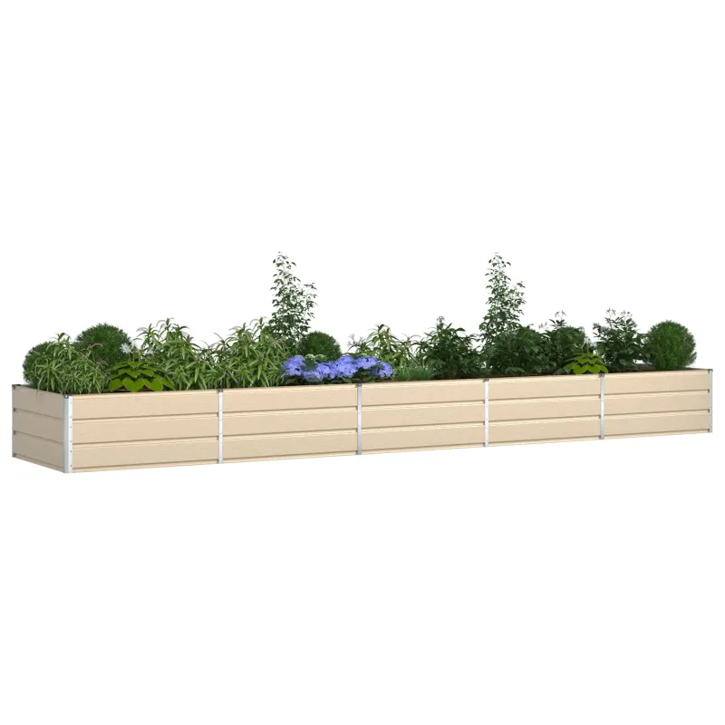 Lovelis Ivory 480 x 100 x 45 cm Cinkuota plienas
