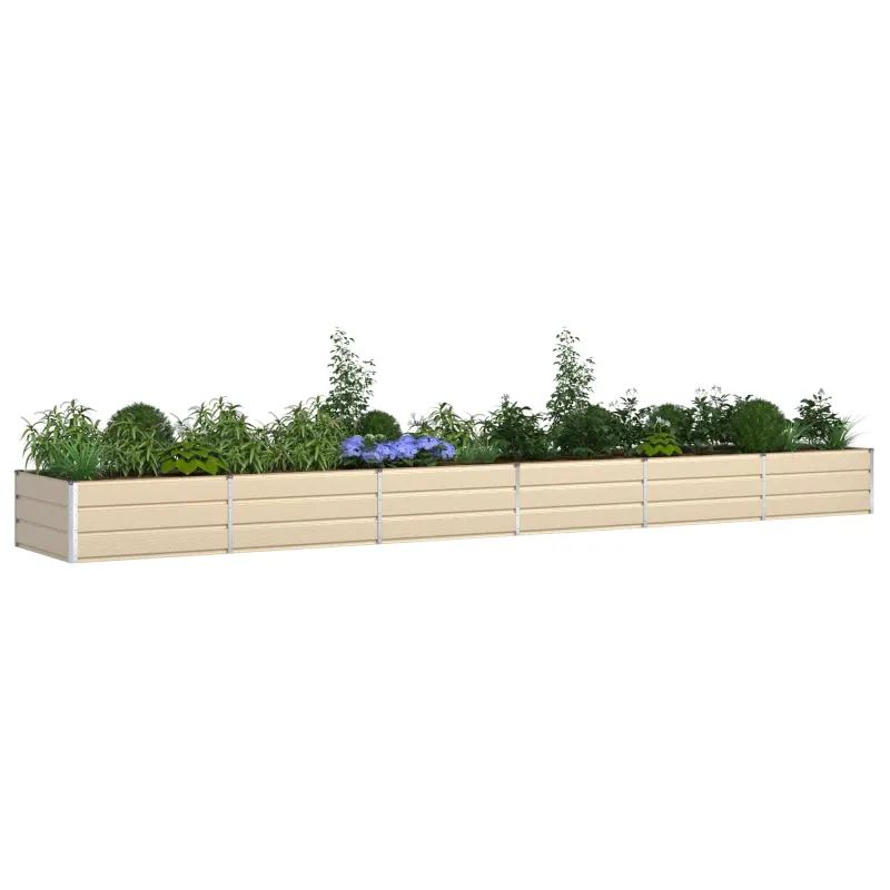 Lovelis Ivory 580 x 100 x 45 cm Cinkuota plienas