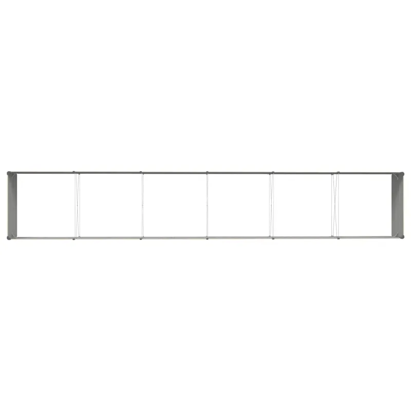 Lovelis Ivory 580 x 100 x 45 cm Cinkuota plienas