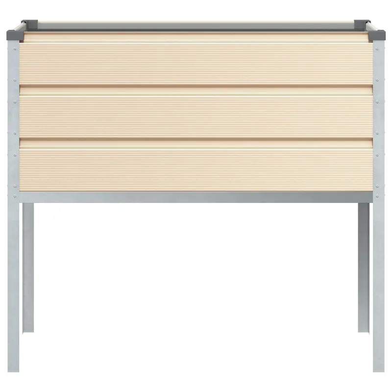 Lovelis Ivory 100 x 45 x 90 cm Cinkuota plienas