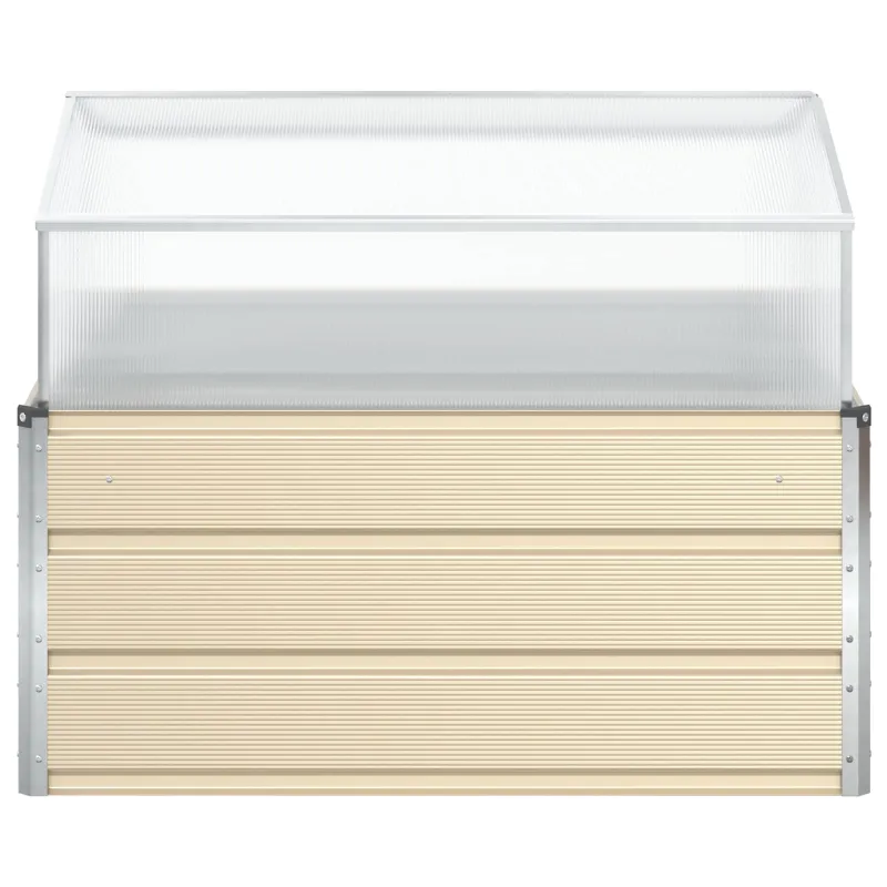 Lovelis Ivory 100 x 100 x 77 cm Cinkuota plienas