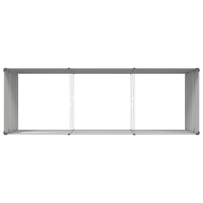 Lovelis Šviesiai pilka 290 x 100 x 75 cm Cinkuota plienas