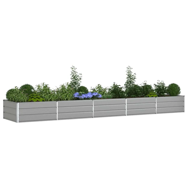 Lovelis Šviesiai pilka 480 x 100 x 45 cm Cinkuota plienas