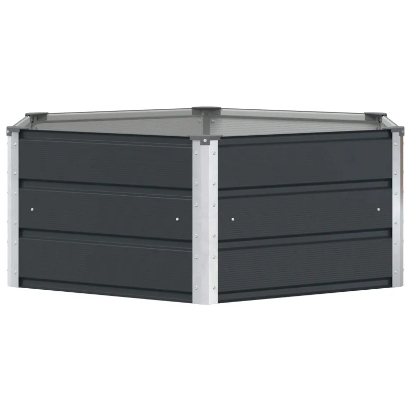 Lovelis Antracitas 129 x 129 x 45 cm Plienas