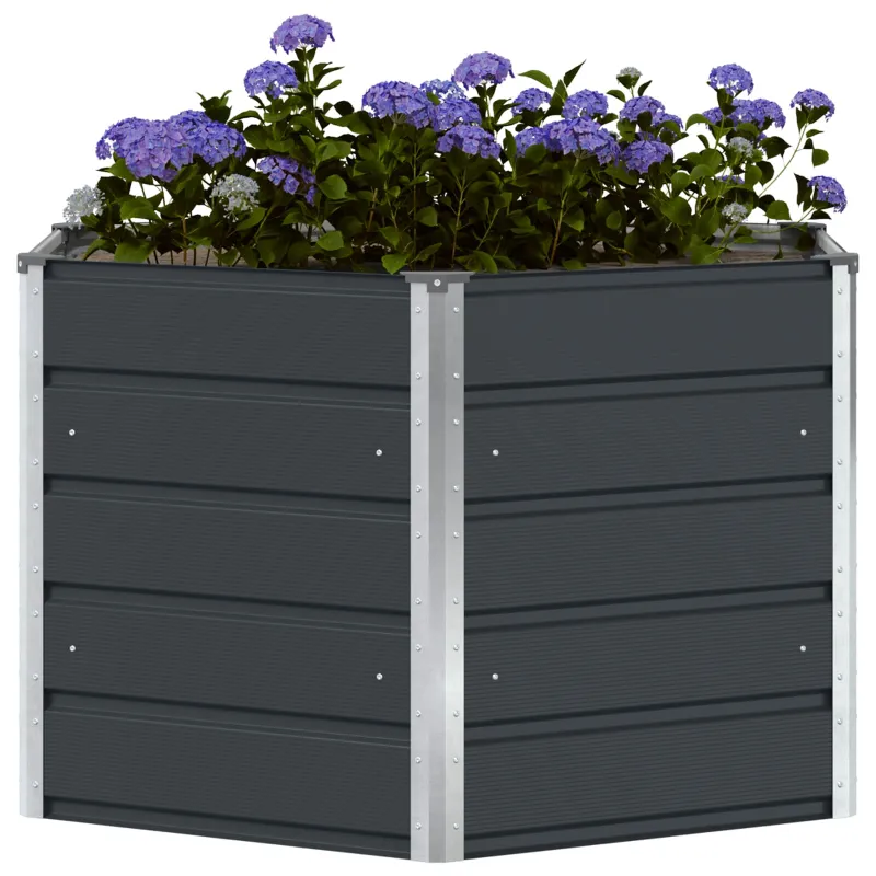 Lovelis Antracitas 129 x 129 x75 cm Plienas