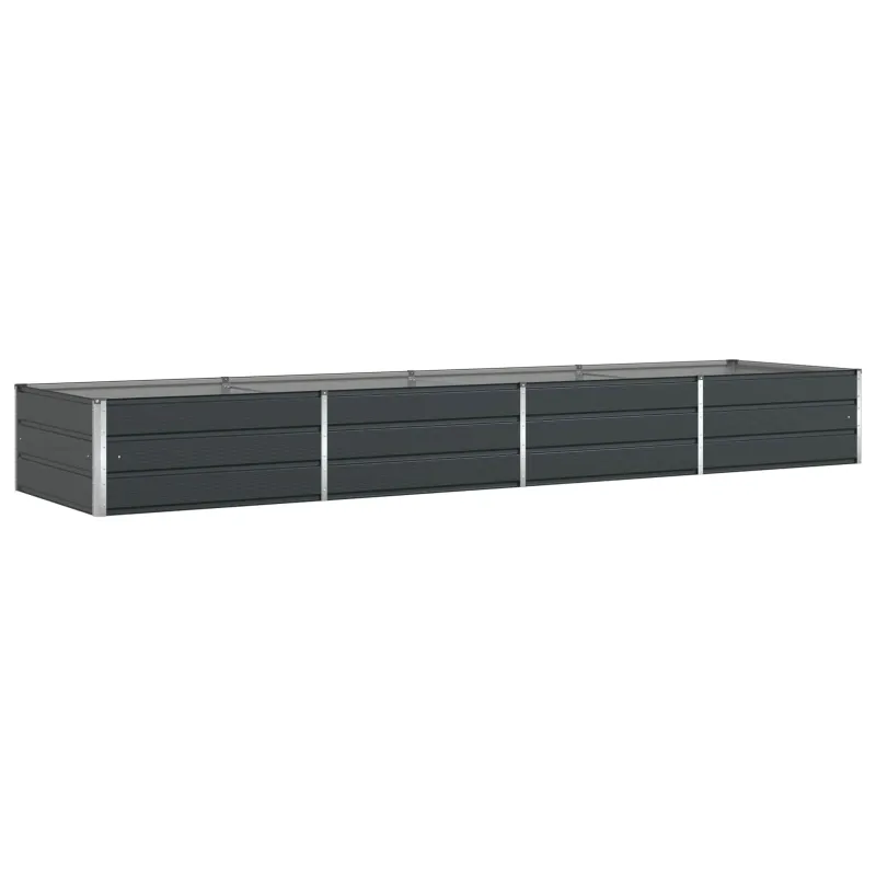 Lovelis Antracitas 385 x 100 x 45 cm Cinkuota plienas