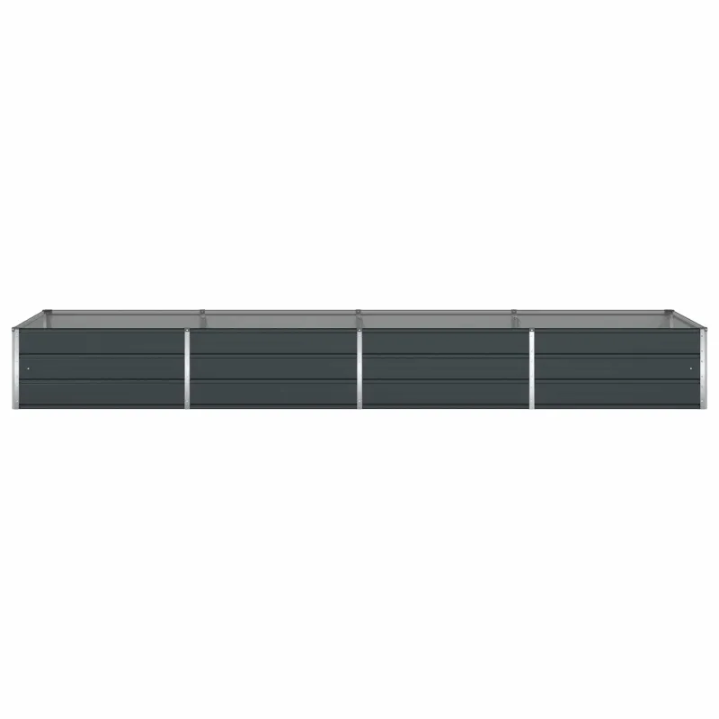 Lovelis Antracitas 385 x 100 x 45 cm Cinkuota plienas
