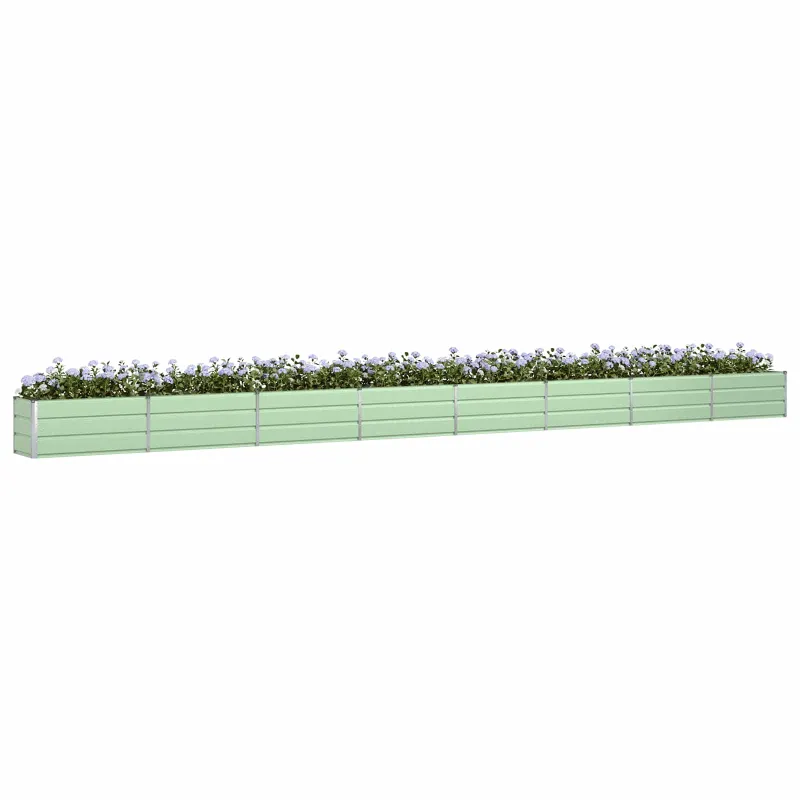 Lovelis Pastelinė žalia 770 x 50 x 45 cm Cinkuota plienas