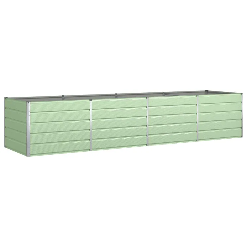 Lovelis Pastelinė žalia 385 x 100 x 75 cm Cinkuota plienas