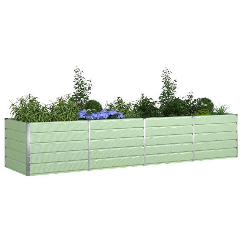 Lovelis Pastelinė žalia 385 x 100 x 75 cm Cinkuota plienas