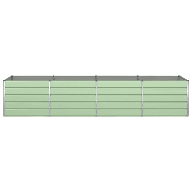 Lovelis Pastelinė žalia 385 x 100 x 75 cm Cinkuota plienas