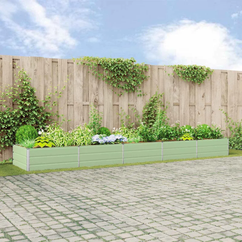 Lovelis Pastelinė žalia 480 x 100 x 45 cm Cinkuota plienas