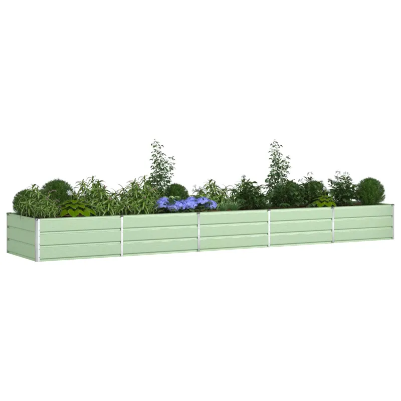 Lovelis Pastelinė žalia 480 x 100 x 45 cm Cinkuota plienas