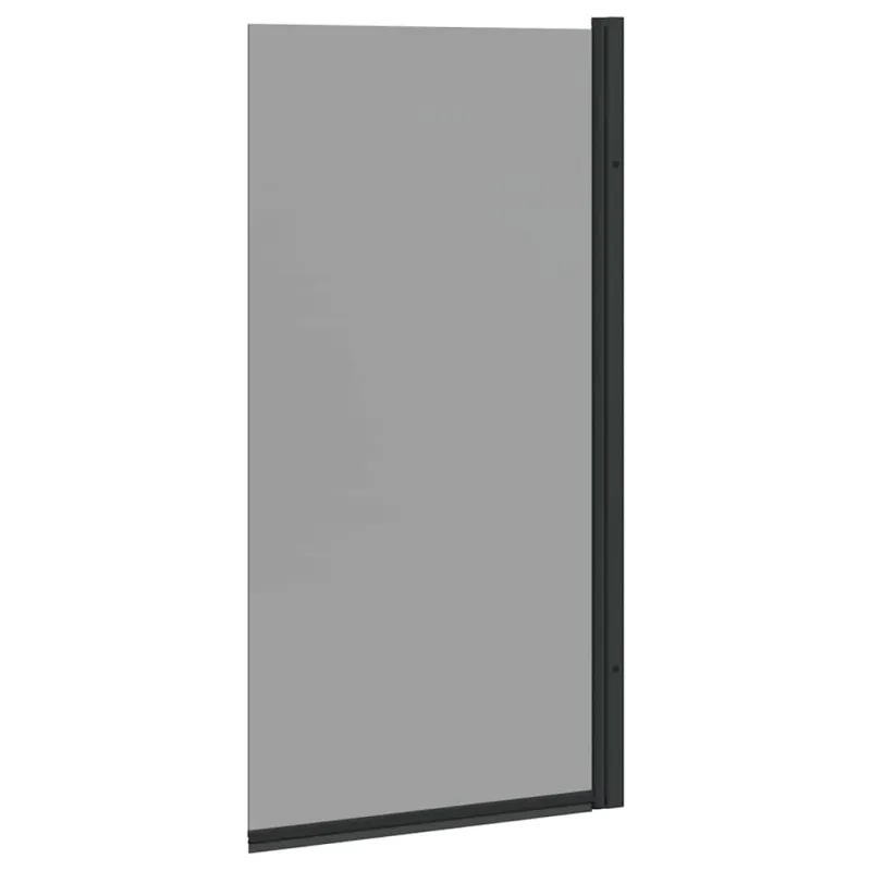 Vonios dušo ekranas Juoda 68 x 130 cm Grūdintas stiklas