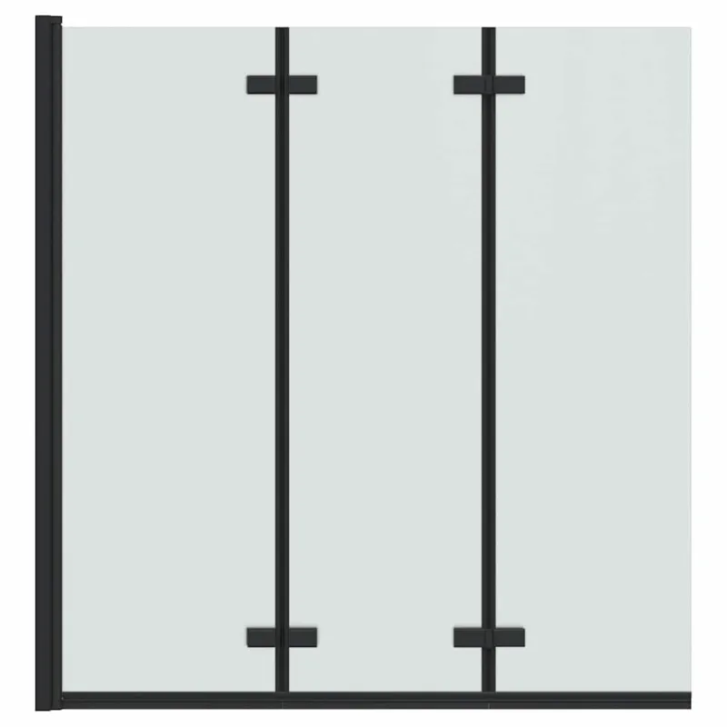 Dušo kabineto uždanga Juoda 130 x 138 cm