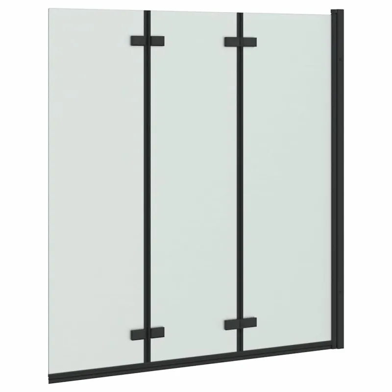 Dušo kabineto uždanga Juoda 130 x 138 cm