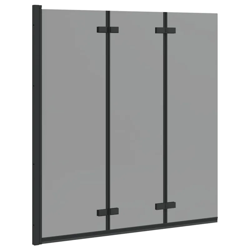 Dušo kabineto uždanga Juoda 130 x 138 cm