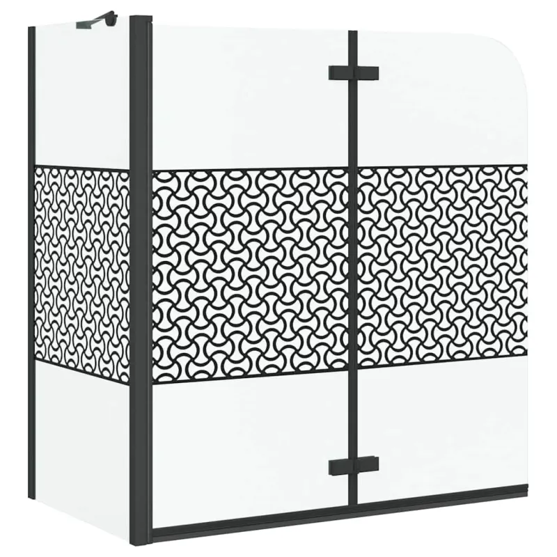 Vonia Apsauga Geometrinis Juoda 120 x 67 x 129 cm
