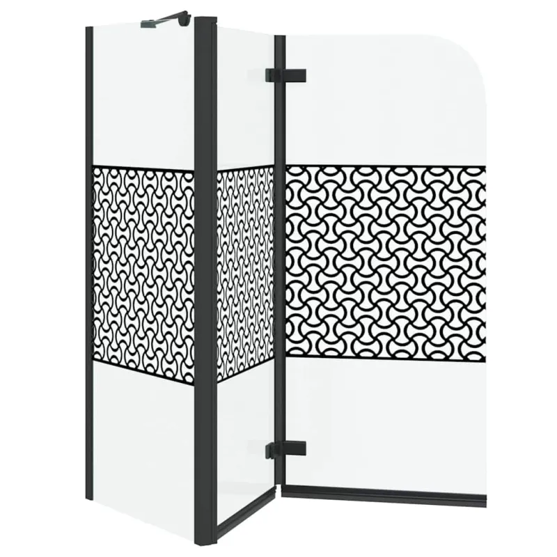 Vonia Apsauga Geometrinis Juoda 120 x 67 x 129 cm