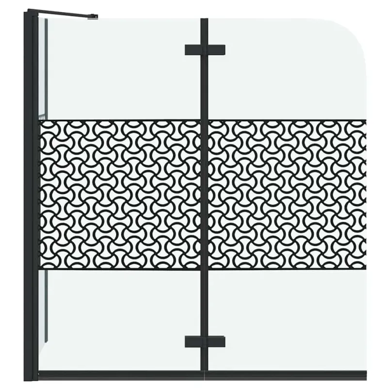 Vonia Apsauga Geometrinis Juoda 120 x 67 x 129 cm