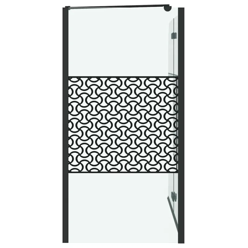 Vonia Apsauga Geometrinis Juoda 120 x 67 x 129 cm