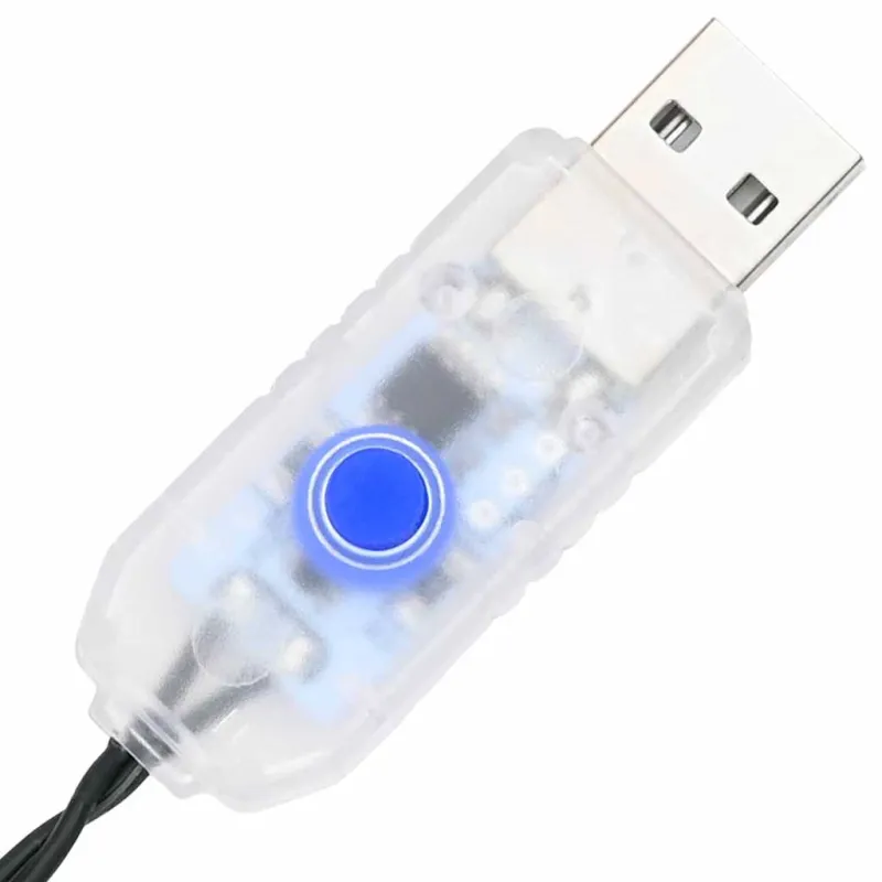 Dirbtinė Kalėdų eglutė su 50 LED s stovu Žalia 125 cm PVC