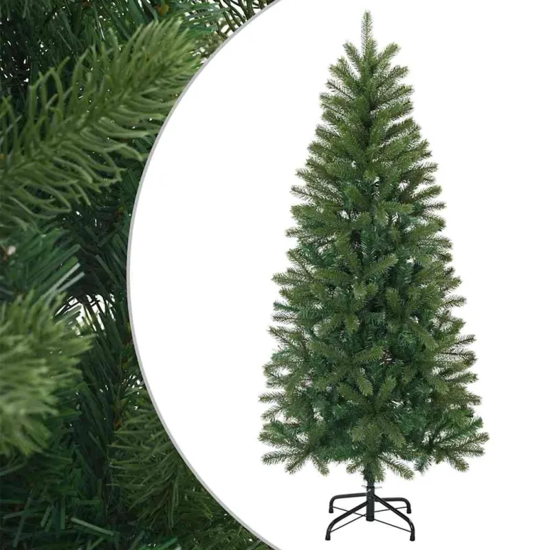 Dirbtinė Kalėdų eglutė s stovu Žalia 150 cm PVC, PE ir plienas