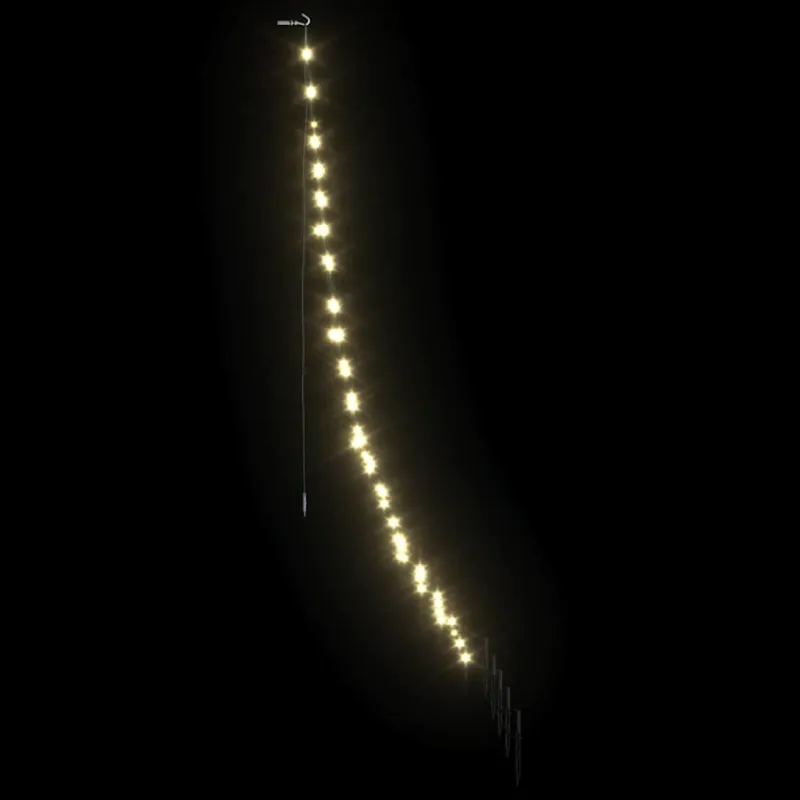 LED Kalėdinė eglutė su žemės kuoleliais Šilta balta 182 cm