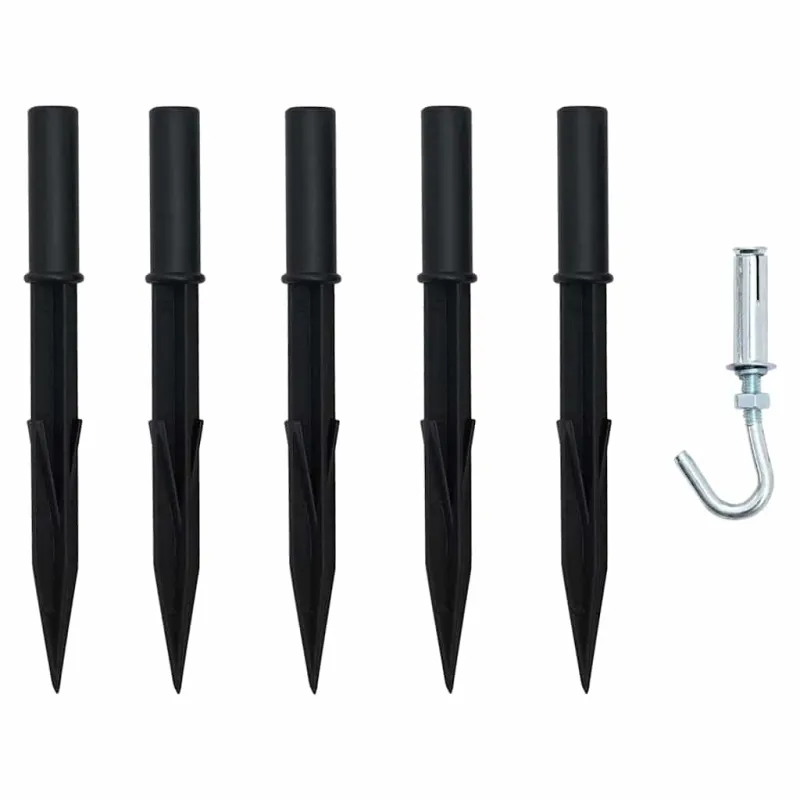 LED Kalėdinė eglutė su žemės kuoleliais Šilta balta 182 cm