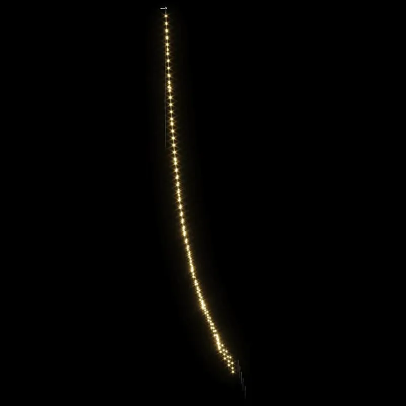 LED Kalėdinė eglutė su žemės kuoleliais Šilta balta 511 cm