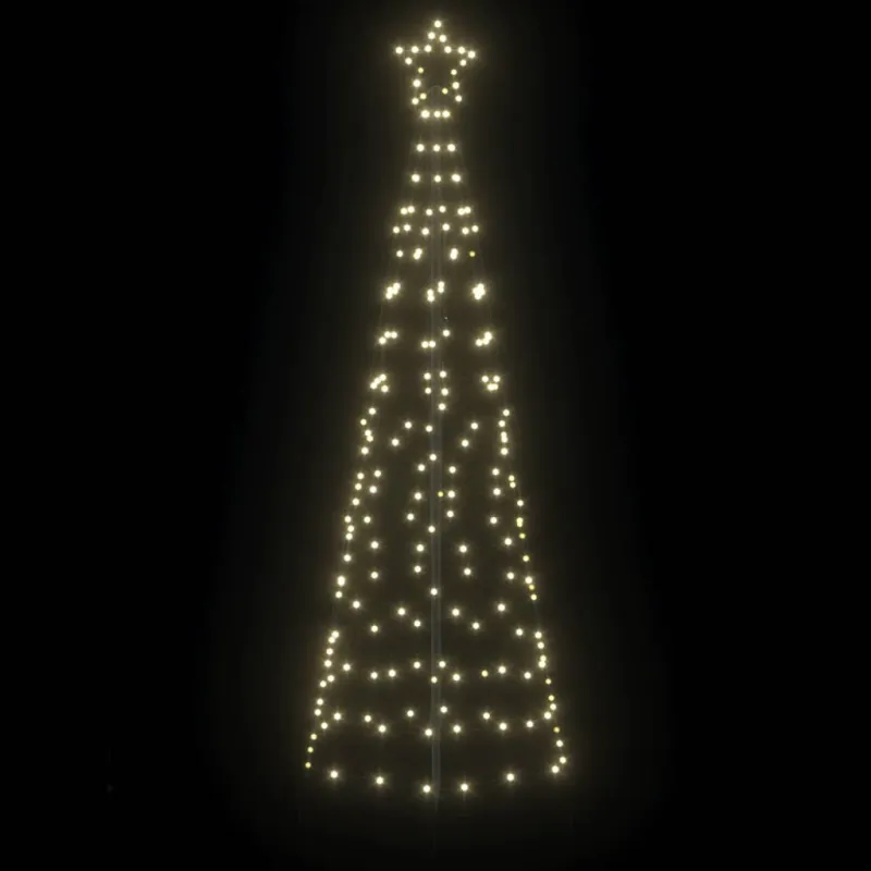 LED Kalėdinė eglutė su žemės kuoleliais Šilta balta 250 cm