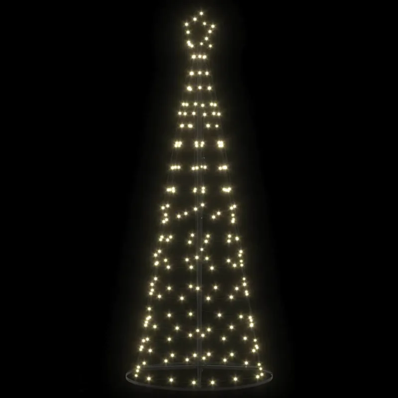 LED Kalėdų medis su 390 LED s stovu Šilta balta 250 cm Geležis
