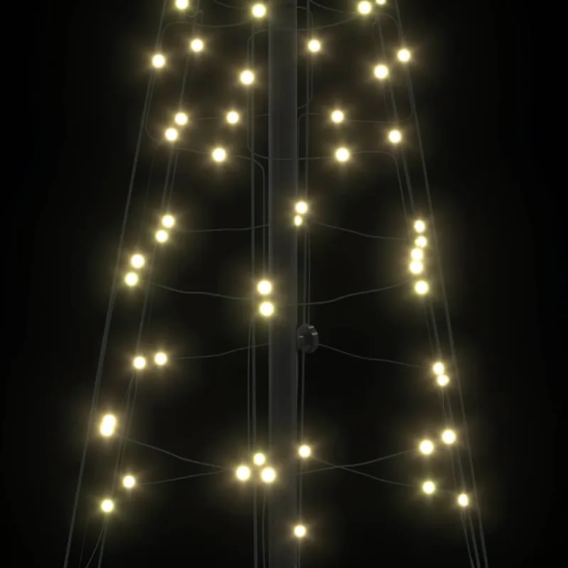 LED Kalėdų medis su 390 LED s stovu Šilta balta 250 cm Geležis