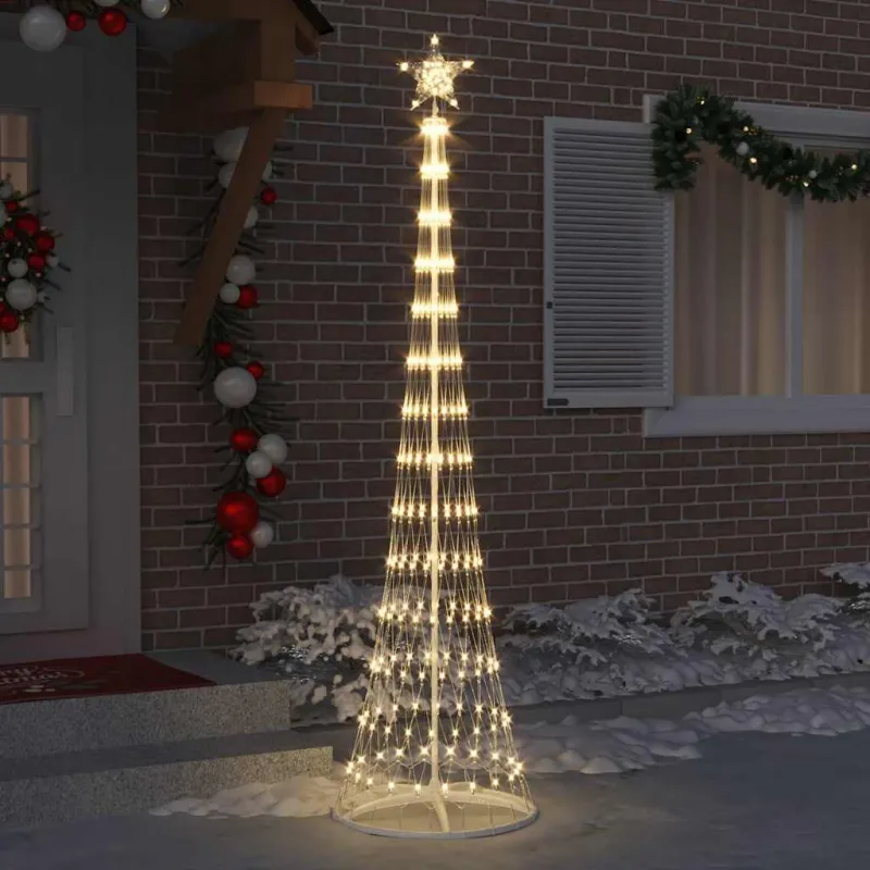 LED Kalėdų medis su 290 LED s stovu Šilta balta 250 cm metalas