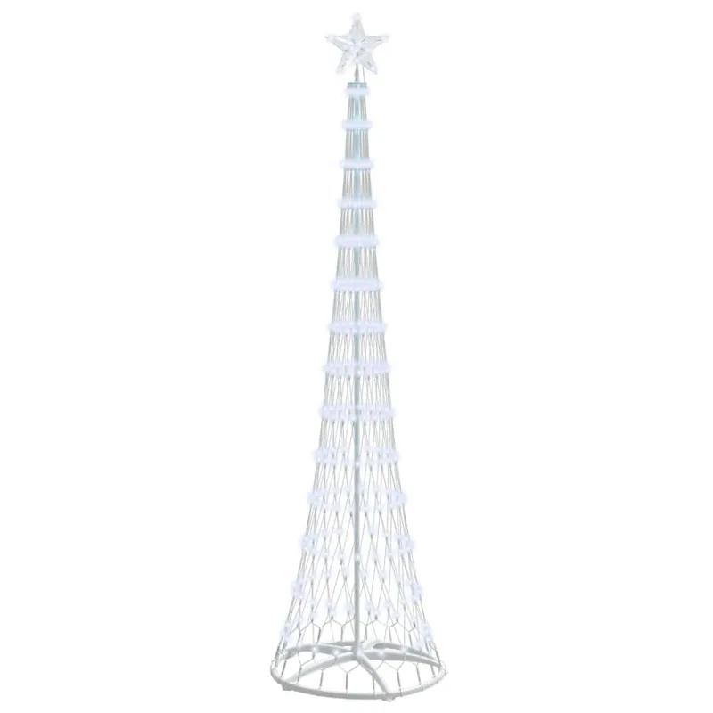 LED Kalėdų medis su 290 LED s stovu Šalta balta 250 cm metalas