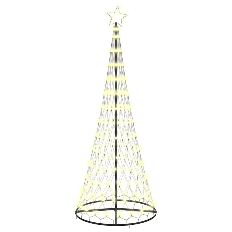 LED Kalėdų medis su 295 LED s stovu Šilta balta 250 cm metalas