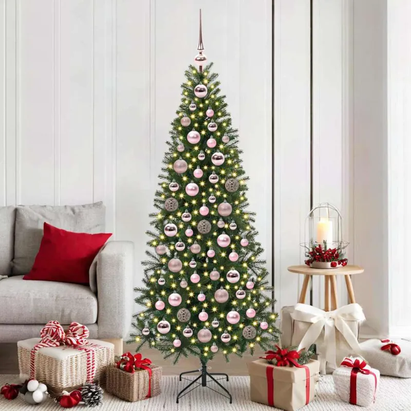 Kalėdinių Kraitės Rinkinys su 300 LED 120 pcs Rožinė Plastmasė