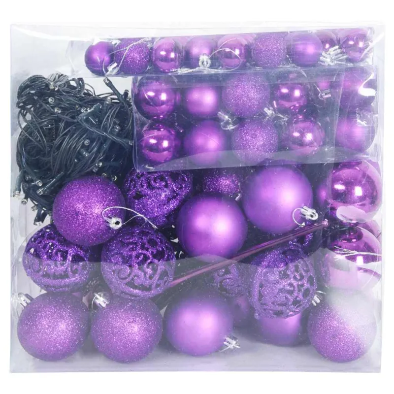 Kalėdinių Kraitės Rinkinys su 300 LED 120 pcs Alyvos Plastmasė
