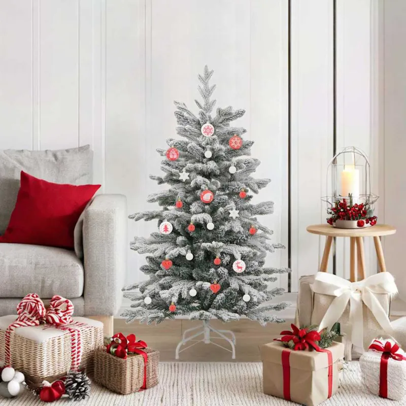 Kalėdinių Kraitės Rinkinys 40 pcs Raudona ir balta Plastmasė