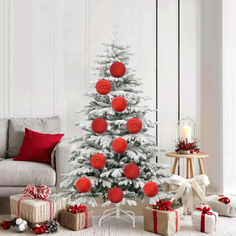 Kalėdų Burbulų Rinkinys XL 9 pcs Raudona Plastmasė