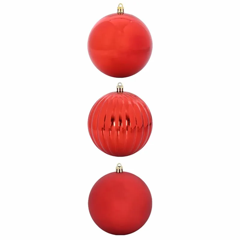 Kalėdinis Kabinamas Rinkinys XXL 3 pcs Raudona Plastmasė