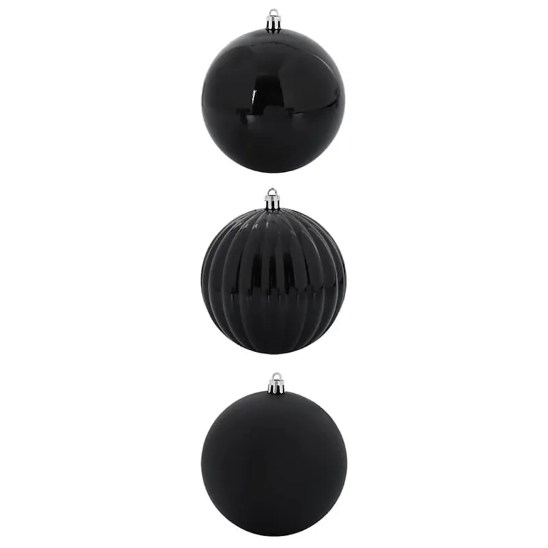 Kalėdinis Kabinamas Rinkinys XXL 3 pcs Juoda Plastmasė