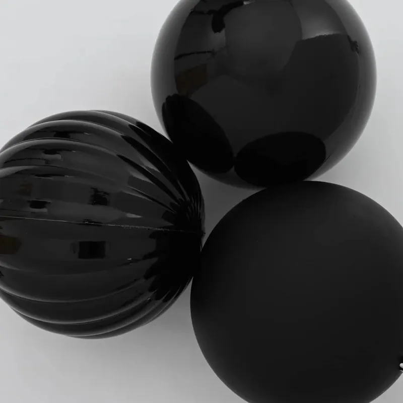 Kalėdinis Kabinamas Rinkinys XXL 3 pcs Juoda Plastmasė