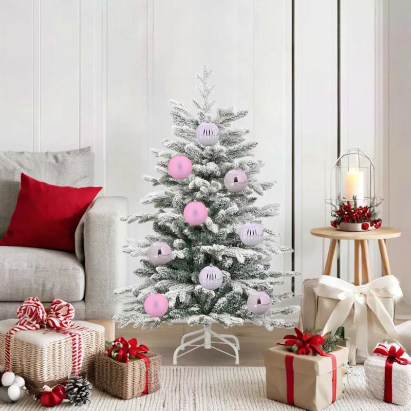 Kalėdų Ornamento Rinkinys XL 15 pcs Rožinė Plastmasė