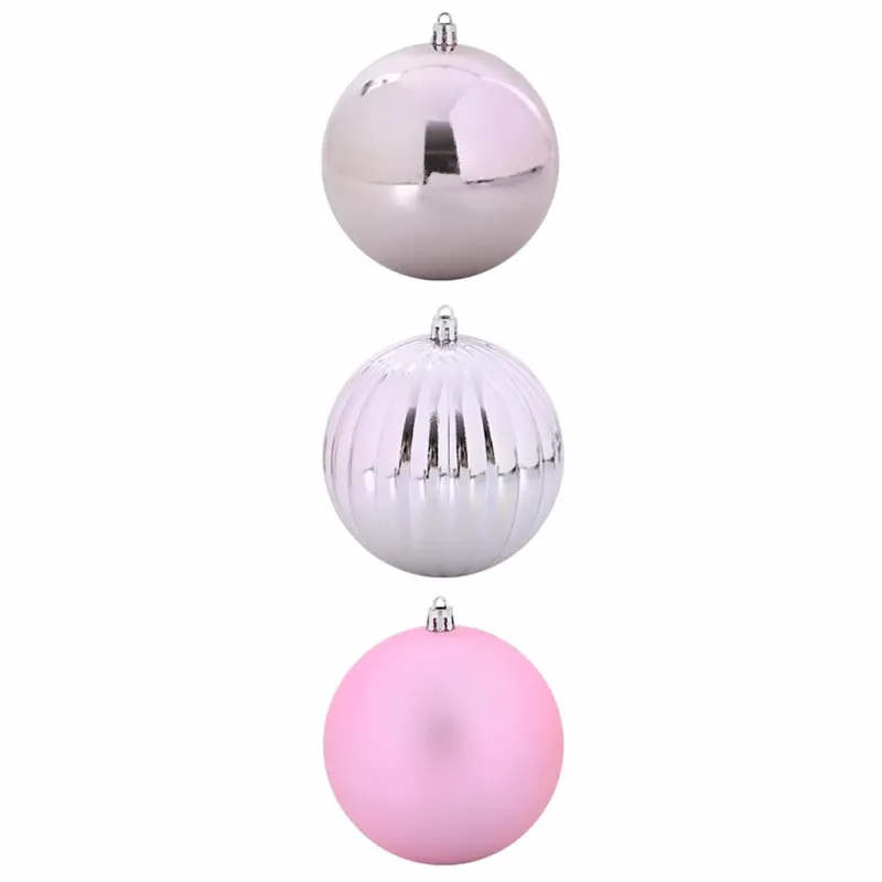 Kalėdinis Kabinamas Rinkinys XXL 3 pcs Rožinė Plastmasė
