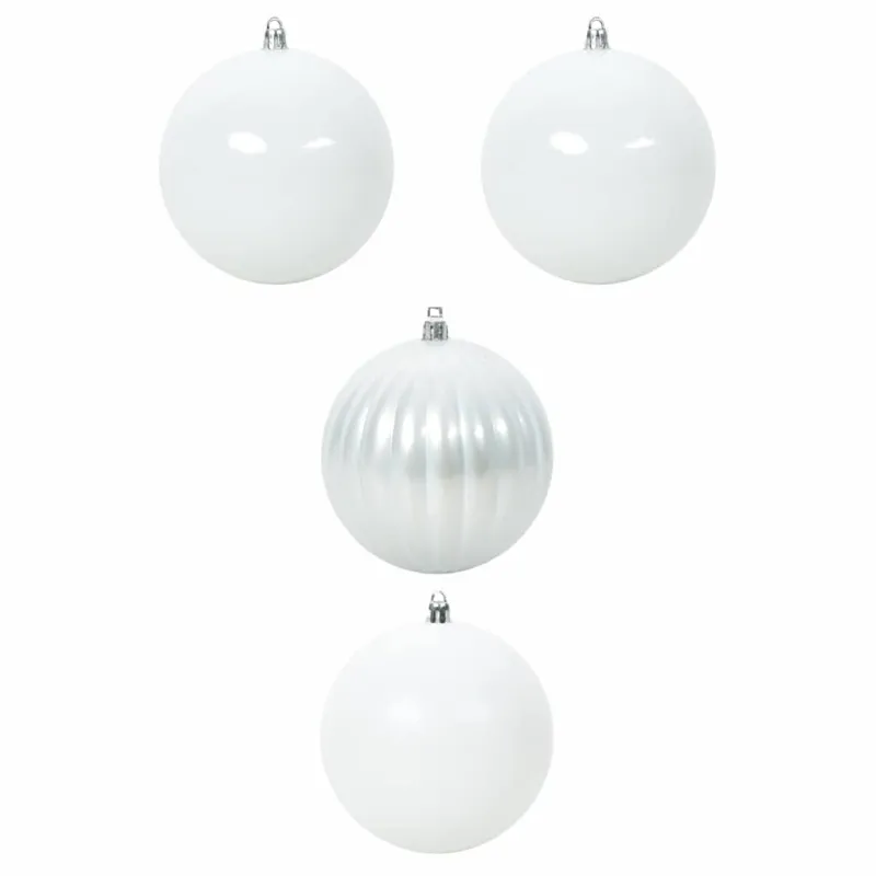 Kalėdinės Teppinėrų rinkinys XXL 4 pcs Balta Plastmasė