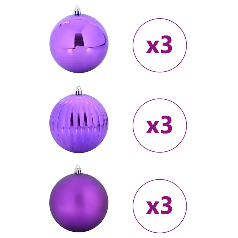 Kalėdinis Kapsulė Rinkinys XL 9 pcs Alyvos Plastmasė